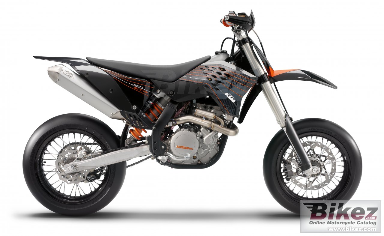 Big KTM 450 smr picture and wallpaper from Bikez.com